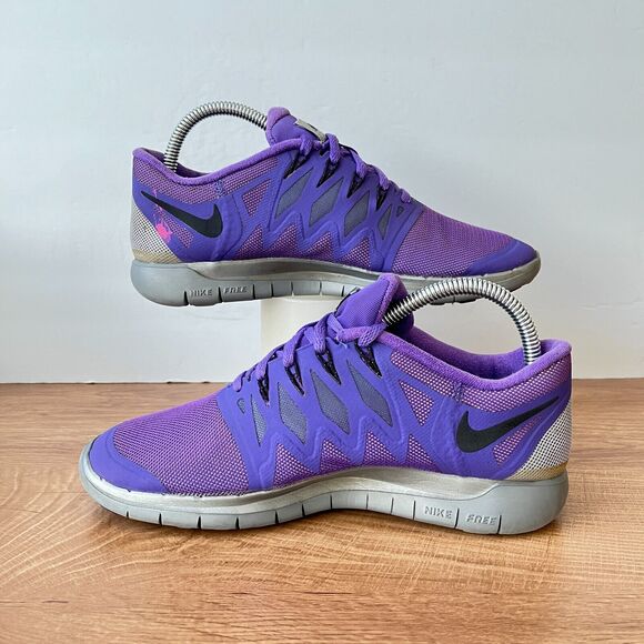 Nike H2O Repel Free 5.0 Purple Running Shoes 685169-500 Women's Size US 8.5 - Picture 5 of 9